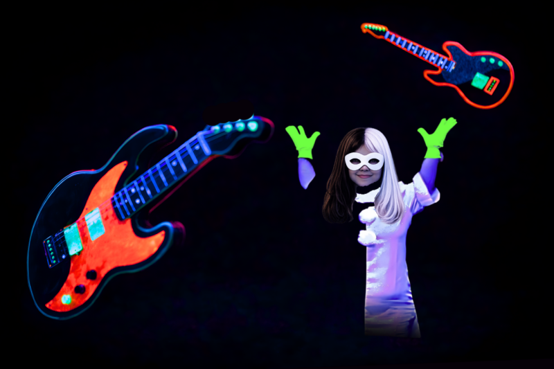 HILT black light theatre 2026 guitars